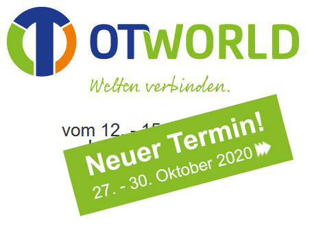OT World - Neuer Termin 27. - 30. Oktober 2020